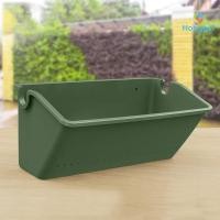 ราคา {Honyge1} Garden Wall Flower Pot Container Wall Hanger Vertical Green ใหม่ (54209140855)