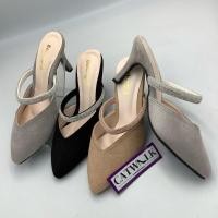 ราคา รองเท้าส้นสูง แบบสวมหนังนิ่มb8-535(belongse) (24884068538)