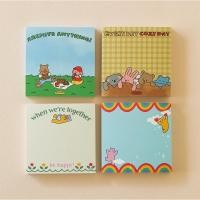 ราคา Memo Paper Pad (My Buddy & Jelly Bear) กระดาษโน๊ตสมุดฉีกสุดน่ารักจากเกาหลี จาก Dailylike ลิขสิทธิ์แท้ (5833797381)
