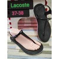 ราคา ส่งฟรีรองเท้าแตะ Lacoste รุ่น Luzerne ของแท้ มือสองไซด์ 37-38 สวยหรู (10929107476)