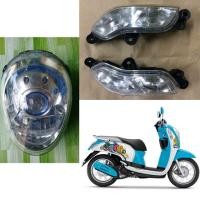 ราคา ไฟหน้า(เพชร)ติดรถSCOOPY-i NEW 2012+ไฟเลี้ยวหน้า(ซ้าย-ขวา)1คู่ HMA (5709002731)