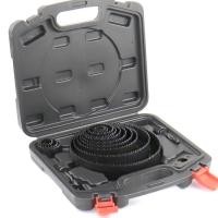 ราคา Hole Saw Set 19PCS Hole Saw Kit with 3/4"-6"19-152mm Hole Saw Mandrels Hex Key with Storage Box Ide (57308040473)