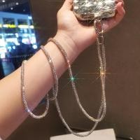 ราคา Glitter rhinestone เชือกคล ้ องโทรศัพท ์ , โทรศัพท ์ rhinestone คริสตัลโซ ่ สายรัดพวงกุญแจ crossbody เชือกไม ่ สูญเสีย (27551169421)