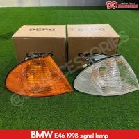 ราคา ไฟมุม ไฟมุมหน้า Bmw E46 1998 1999 2000 series 3 4ประตู ตาตก สีส้ม สีขาว ลดล้างstock DP ขายแยกดวง (22542499584)