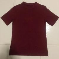 ราคา เสื้อคอเต่า สีเลือดหมู (1248930605)