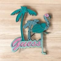 ราคา Guess ของแท้ เข็มกลัด ฟามิงโก เซลเก่าเก็บ (28667880089)