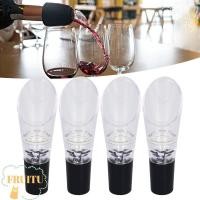 ราคา FRUITU 4pcs เครื่องดื่ม Aerator Pourer, PC เป็นมิตรกับสิ่งแวดล้อมขวดเหล้า Spout, บาร์อุปกรณ์เสริมไม่มีการรั่วไหล Rich Bubbles Gold เครื่องดื่มอุปกรณ์เสริมบาร์ใช้ (43380604769)