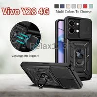 ราคา สําหรับ Vivo Y28 4G VivoY28 4G VivoY 28 4G เคสโทรศัพท์ 2024 เลนส์ป้องกันปลอกแหวนผู้ถือแม่เหล็กฝาหลัง (27151947090)