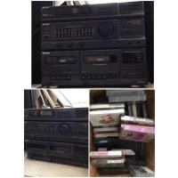 ราคา Sonyวิทยุเทปคาสเซส 2 ด้านพร้อมลำโพง1คู่มือสอง แถมเทปเพลงประมาณ30 ตลับสภาพดี ใช้น้อย สะอาด เก่าเก็บ (10456996242)