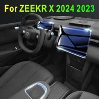 ราคา For ZEEKR X 2024 2023 Car Accessories interior Thin film transparent TPU Gear Panel Center Console (48453733709)
