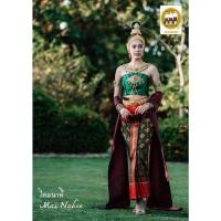 ราคา ผ้าไหมมีดหมี่ลายนาคีตีนแดง#ชุดรำบวงสรวงพญานาคราช#งานพิธีการ (25783027025)