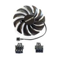 ราคา ยี่ห้อใหม่ GIGABYTE GTX1050 1050TI RX550 560 ITX พัดลมการ์ดกราฟิก 3 พินอินเทอร์เฟซ (46507793762)