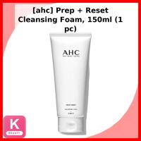 ราคา [ahc] โฟมล้างหน้า Prep + Reset 150ml (1 ชิ้น) / โฟมล้างหน้าเกาหลี / สูตรครีม / ของแท้ 100% โดย Olive (29294764776)