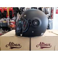 ราคา หมวกกันน็อค ALTRAX VINTAGE คลาสสิค วินเทจ สีดำด้าน Black Matte (16524009997)