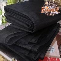 ราคา 1y (90cmx150cm) ผ้าโปร่ง แข็ง ผ้าตาข่าย แข็ง สีดำ ขนาดกว้าง 90 เซนติเมตร x ความยาว 150 เซนติเมตร (3229460606)