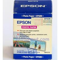 ราคา Epson S041279 photo paper 870/1270 กระดาษ โฟโต้ เปเปอร์ (9387107835)