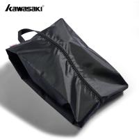 ราคา Kawasaki ถุงใส่รองเท้า สีดำ กันน้ำ กระเป๋าเป้สายรัด สะดวกใช้งาน สําหรับแบดมินตัน ปิ๊กเกิลบอล บาสเก็ตบอล ฟุตบอล (40758782113)