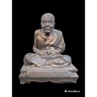 ราคา พระบูชาหลวงปู่ทวด วัดพุทธไชโย จ.ประจวบคีรีขันธ์ พ.ศ.2542 หน้าตัก 5 นิ้ว เนื้อโลหะรมมันปู ผิวหิ้ง (24054319038)