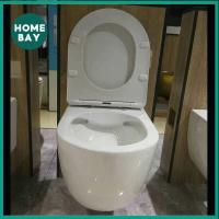 ราคา HB โครงการส่งออก CE ที่นั่งชักโครกติดผนัง โถส้วมติดผนัง hung toilet ติดผนัง โถส้วมแบบแขวนแบบล้างตรง (50556915491)