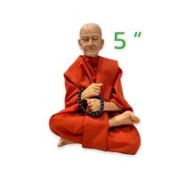 ราคา สมเด็จพระพุฒาจารย์โต วัดระฆังโฆสิตาราม (หน้าตัก 5นิ้ว สูง18ซม.)งานไฟเบอร์หุ่นขี้ผึ้ง ห่มจีวรเสมือนจริง ท่านเป็นพระผู้ปฏิ (13178850393)