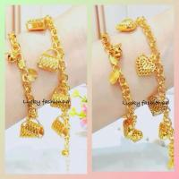 ราคา สร้อยข้อมือนูนดูไบ 750 (45759605637)