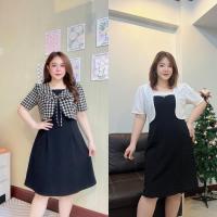ราคา ชุดผ้ายืดวูลเวฟทั้งชุด ผ้าพื้นวูลเวฟแต่งผ้าขิโนริ # และแบบทรงสุภาพ รอบบอก 40-48 นิ้ว (25351283148)