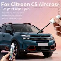 ราคา สําหรับ Citroen C5 Aircross รถซ่อมสีปากกา Touch Up Scratch Remover DIY อุปกรณ์เสริมอัตโนมัติสีดํา KTV สีขาว KWE สีฟ้า EDZ สีเทา EVL (41777744513)