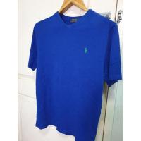 ราคา เสื้อยืดแขนสั้น คอวี POLO Ralph Lauren มือสอง ของ แท้ สภาพดี (19357233613)