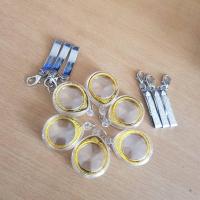 ราคา ตลับอคีริคใส่เหรียญ 1 บาท พร้อมแหนบก้ามปู เนื้อสแตนเลส 1 แพคมี 6 ชิ้น (7312423340)