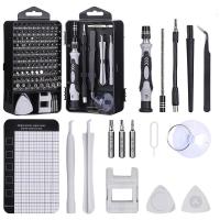 ราคา 122 In 1 Laptop Repair Screwdriver Set, Precision PC, Computer Repair Kit, With 101 Magnetic Bit And 21 Practical Repair (19844454773)