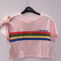 ราคา Topshop Crop top size uk8 สภาพดีมาก ใส่ครั้งเดียว (4416549453)