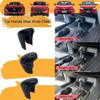ราคา Honda Civic FE 2022+, CR‐V G6 2024+, City GN2 2020+, HR‐V 2022+ | Carbon/Glossy Black/Forged Carbon Gear Knob Cover (45207220927)