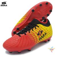 ราคา HARA Sports รองเท้าฟุตบอล รองเท้าสตั๊ด รุ่น F88X3 สีแดง-เหลือง SIZE 39-44 (4300429307)