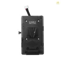 ราคา Andoer BMD URSA Series V-Mount V-Lock แบตเตอรี่อะแดปเตอร์ 11 V-16.8V อินพุตและเอาต์พุตแหล่งจ่ายไฟสําหรับ Blackmagic Design URSA/ URSA Mini 4K/ URSA Mini 4.6K/ URSA Mini Pro Camecord (42550794336)