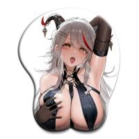 ราคา Azur Lane Big Oppai 3D Gaming Mousepad พร้อมสายรัดข้อมือหน้าอกแผ่นรองเมาส์สําหรับ Pc Gamer Mat นุ่มสบาย (55604622860)