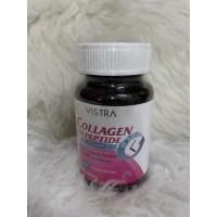 ราคา Vistra Collagen Dipeptide plus vitamin C 30 เม็ด (9641522917)
