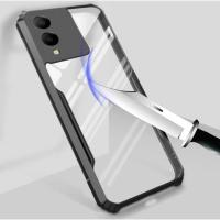 ราคา Case Vivo Y17S 2023 รุ่นใหม่ เคสหลังใส เคสกันกระแทก เคส VIVO y17s เคสขอบนิ่มหลังแข็ง PC+TPU (29881380982)