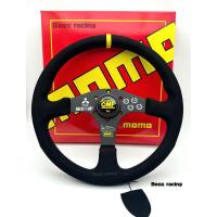 ราคา พวงมาลัย OMP mitsubishi ralliart รุ่น ฉลองแชมป์ งานเทียบ หนังกลับแท้ 13.5นิ้ว (26608069281)