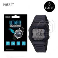 ราคา ฟิล์มใสนาฬิกาข้อมือสำหรับ Casio W 800 H-1av 3 ชิ้น (2873096968)