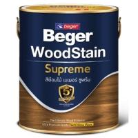 ราคา Beger สีย้อมไม้ กึ่งเงา Beger Woodstain Supreme S9204 Dark Oak (1/4กล) (29250993425)