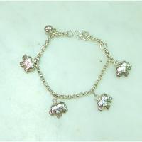 ราคา สร้อยข้อมือเงินแท้ลายช้าง แจกโค้ดส่วนลด (699176303)