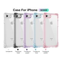 ราคา 4 Conser Anti-FallกันกระแทกสําหรับApple iPhone 7G/8G/se2020/se3 2022 กันชนนุ่ม + Anti-สีเหลืองโปร่งใสปกแข็งSlimโทรศัพท์เกราะป้องกันสําหรับIphone 7plus/8plus,XS MAX (48308789974)
