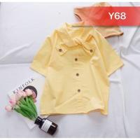 ราคา เสื้อเหลือง เสื้อแฟชั่นเกาหลี เสื้อทำงาน (2185148358)