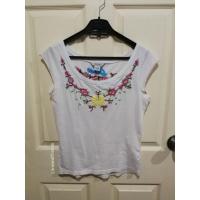 ราคา เสื้อยืด Guess แท้ มือสอง สภาพดี Made in India (15164308241)