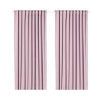 ราคา ผ้าม่านทึบแสง IKEA 1 คู่, สีชมพูอ่อน 145*250 ซม. (3952838686)