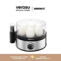 ราคา HOMEMATE เครื่องต้มไข่ไฟฟ้า 7 ฟอง รุ่น HOM-216011 (7948743345)