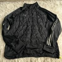 ราคา เสื้อสเวตเตอร์ผ้าร่มแขนยาว Adidas ป้ายติดไซส์ M ของแท้ 100% (53453069149)