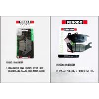 ราคา ผ้าเบรค FERODO สำหรับ Yamaha EXCITER 150 , EXCITER 155 (8489097898)