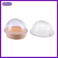 ราคา [Iniyexa] PVC Clear Cake Stand Cover Food Dome Cover Decorative Bail BAKE (28191371231)