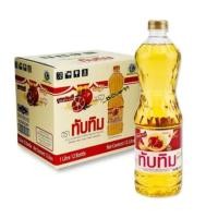 ราคา น้ำมันปาล์มทับทิม 1ลิตร ยกลัง 12ขวด #น้ำมันปาล์ม #น้ำมันทับทิม (55552675320)